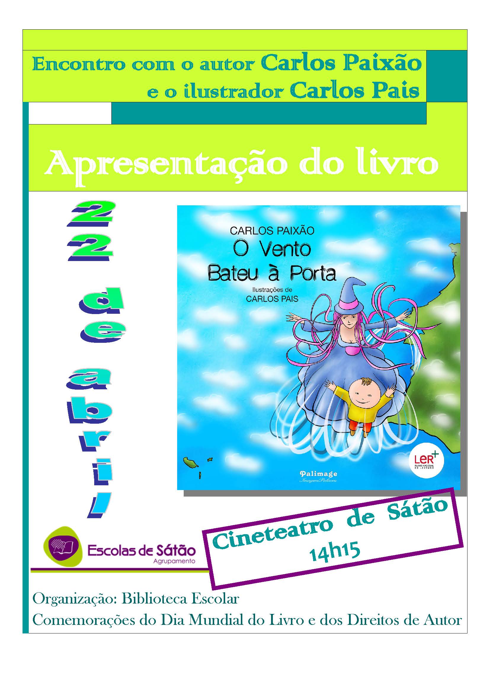 Cartaz Aprest O vento bateu à porta